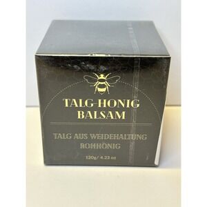 Beef Tallow for Skin Tallow  Honey Balm for Face Organic Grass fed Beef 4.23 oz